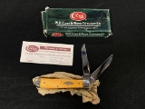 NIB CASE XX Mini Trapper (6207W SS) Pocket Knife in Box