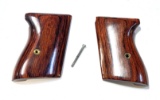 Rosewood Pistol Grips - Possibly for Walther PPK or similar