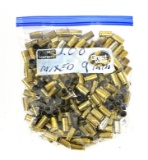 200ct. of 9MM LUGER Cleaned & Unprimed Brass for Reloading