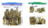 Mixed lot of Rifle Caliber Brass for Reloading - (16) 6.8SPC, (16)5.7x28,(53).30-30 WIN.