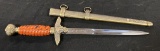 German Officer's Fantasy Dagger with Scabbard
