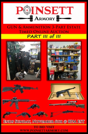 Gun & Ammunition Estate Online Auction Part 3 of 3