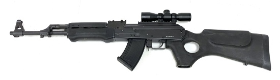 Excellent Serbian Zastava ZAPAP AK-47 Sporting 7.62x39mm Semi-Automatic Rifle with Scope