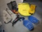 Texsport Heavy Duty Waterproof Storage Duffle, NRS Rodeo Stern Floats, Hand Pump,