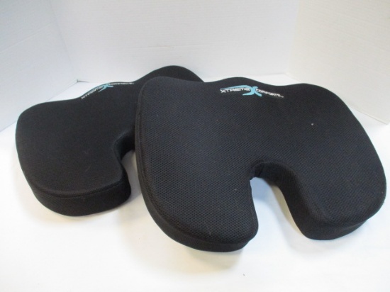 Two Xtreme Comforts Memory Foam Ortho-Seats