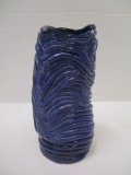 Hand Crafted Glazed Coil Pottery Vase