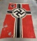 Large Nazi German Kriegsmarine Marked Battle Flag “Reichskriegsfahne”