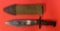 WWI US M1917 USMC BOLO Knife and Scabbard by Plumb St. Louis Dated 1918