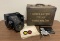 Original US WWII Army Air Force Graflex K-20 Aircraft Camera with Case - 1942 Dated