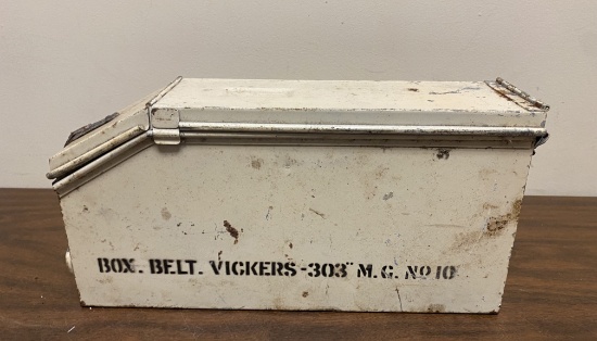 Vickers .303 British No. 10 Mk. 1 250rd. Ammo Belt Box
