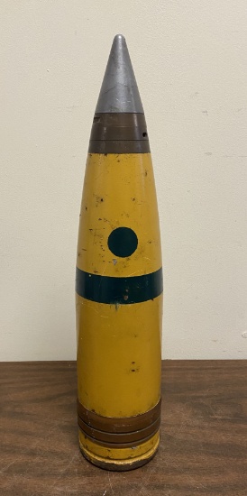 Original British 3.7 Inch Anti-Aircraft Projectile