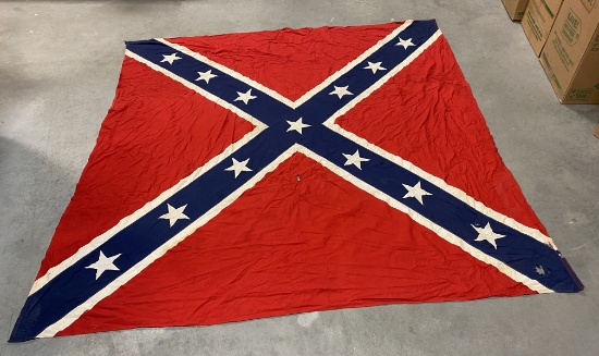 Huge 16th Infantry Regiment Historical Society Veteran’s Confederate Flag