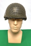 3rd Infantry Division Captain M1 Helmet with Liner / Chinstrap