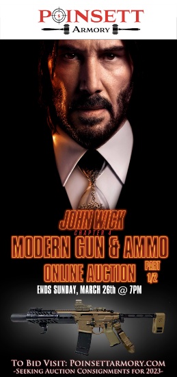John Wick Modern Gun & Ammo Auction Part 1