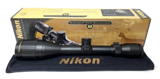 NIB Nikon Monarch UCC 3.3-10x44 AO Scope