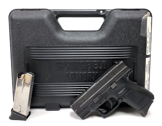 Springfield Armory XD-9 Sub-Compact Semi-Automatic Pistol w/ 2 Magazines