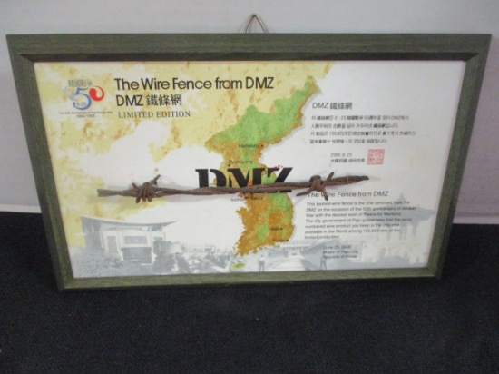 Korean War 50th Anniversary "The Wire Fence from DMZ"