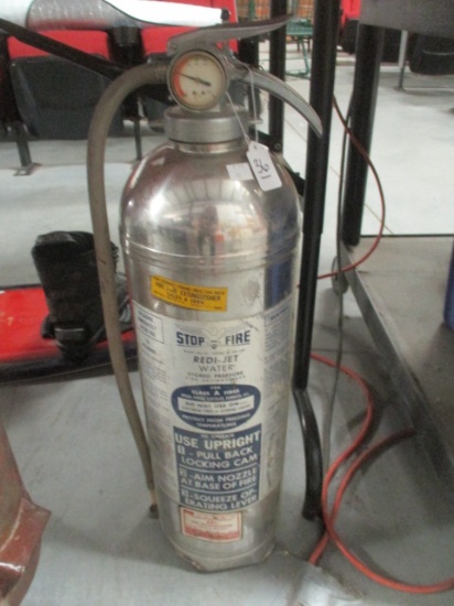 Stop-Fire Redi-Jet Water Stored Pressure Fire Extinguisher