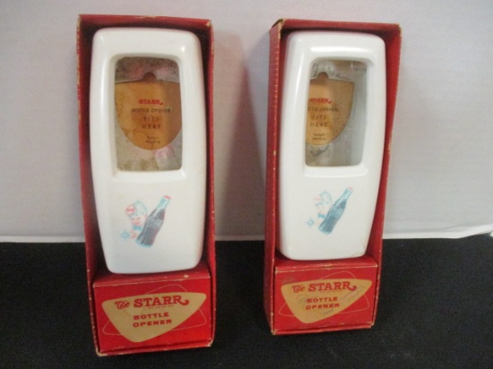 Two The Starr Coca-Cola Sprite Retro Style Bottle Opener