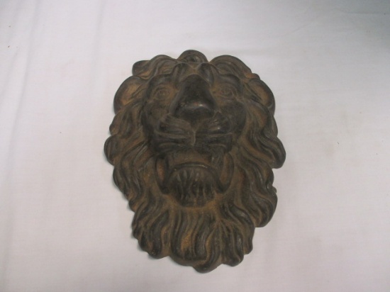 Lion Head Plaque