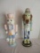 Scare Crow and Easter Rabbit Nutcrackers
