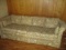 Mid Century Curved Arm Upholstered Sofa