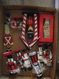 12 Nutcracker and Toy Soldier Christmas Ornaments