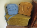 Vintage Samsonite and Amelia Earhart Carry on Bags and WC Redmon Sons & Co.