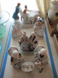 Porcelain Victorian Couple Figurines
