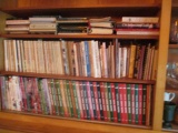 Three Built-In Shelves FULL of Cookbooks-Most Southern Living