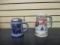 Budweiser Stein 'American Homestead' 1996 & Beer Mug