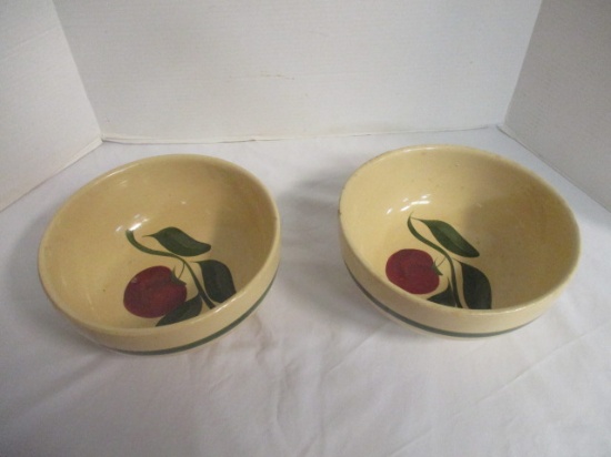 Watt Pottery Vintage Bowls (Lot of 2)