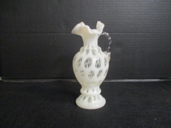 Fenton Coin Dot Pitcher