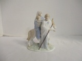 Homco Child Jesus, Mary & Joseph Porcelain Sculpture