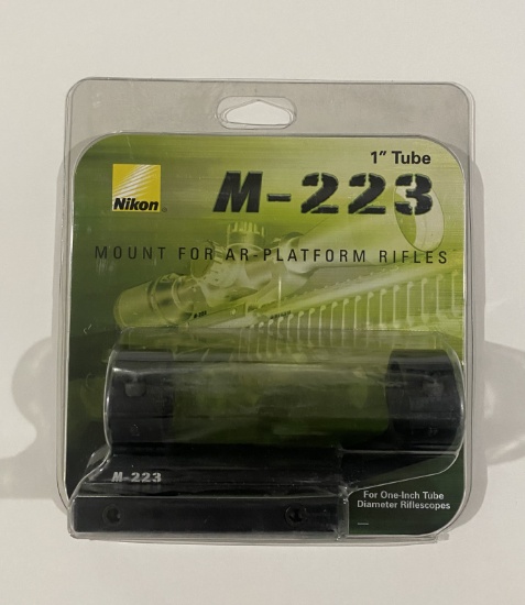 NIB Nikon M-223 1” Tube Scope Mount