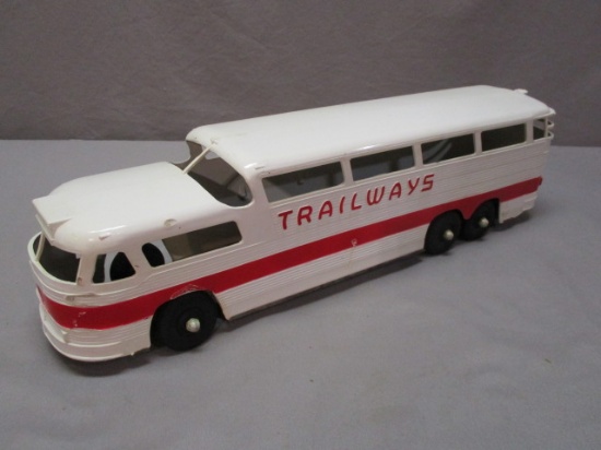 1950's Trailways Bus Plastic