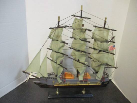 Wood Model Tall Sailing Ship