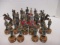 Resin Civil War Characters Chess Set Figures