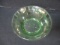Green Uranium/Vaseline Glass Bowl