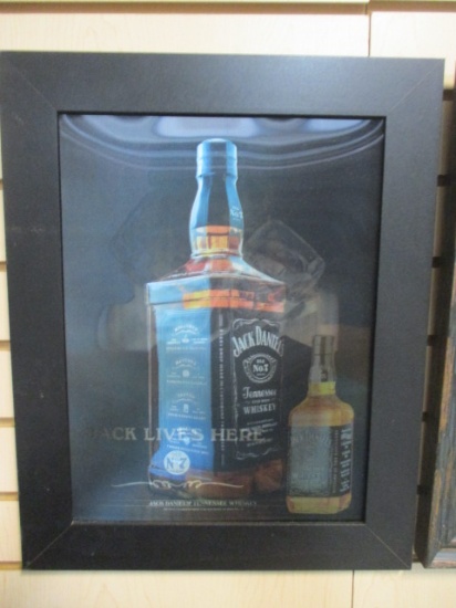 Jack Daniels Advertising Hologram Picture