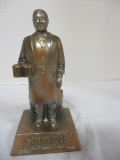 Schmidt's of Philadelphia Brass Bartender Statue