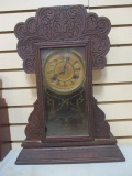 Antique Waterbury Clock Co. Gingerbread Clock