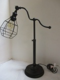 Bronzed Industrial Style Lamp
