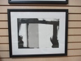 Framed and Matted Signed Original Abstract Artwork