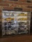 10 Car Display Cabinet w/ Mirrored Back