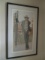 Framed Richard Petty 'Legend of Level Cross' Lithograph by Roger Thomas