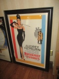 Audrey hepburn Breakfast at Tiffany's Framed Poster