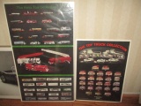 Lot of 2 Hess Toy Truck Collection Posters