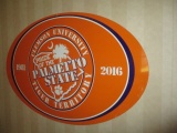 Metal Pride of the Palmetto State Clemson Sign