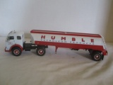 First Gear Humble Petroleum 1953 White 3000 Tractor Trailer